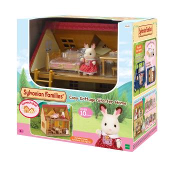 Le canapé, 2 fauteuils et table basse - Sylvanian Families - 4464