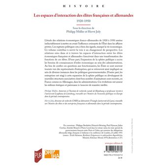 Les espaces d'interaction des élites françaises et allemandes
