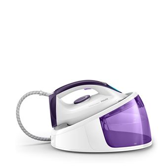 Station vapeur Philips Fast Care Compact Blanc et Mauve