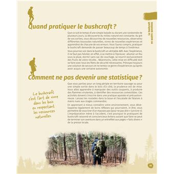 Grand guide du bushcraft - Techniques et ressources pour apprivoiser la nature et s'y reconnecter