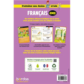 S'entraîner avec Arsène et Lulu - Français CM2