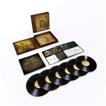 Lord Of The Rings Motion Picture Trilogy Soundtrack Coffret Howard Shore Vinyle Album Achat Prix Fnac