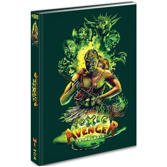The Toxic AvengerCoffret Toxic Avenger La Tétralogie Combo Blu-ray DVD