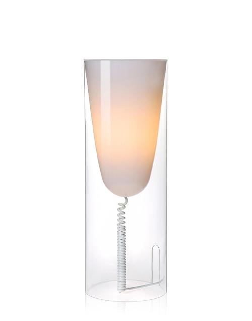 Lampe de Table Toobe Kartell, Cristal