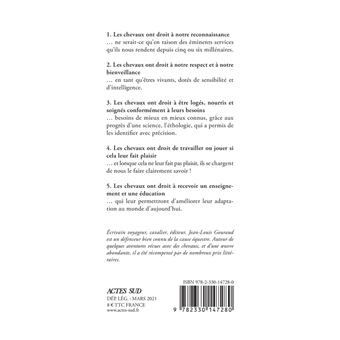 Le cheval, c'est l'avenir