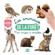 Mon bel imagier à compléter - Les animaux de la forêt - Avec de grands stickers