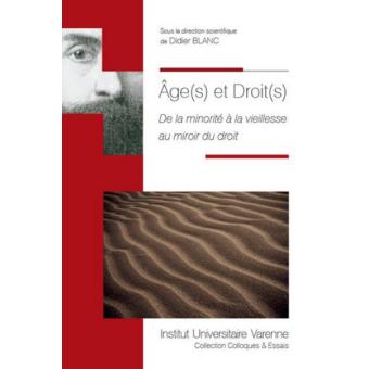 Âge(s) et droit(s)
