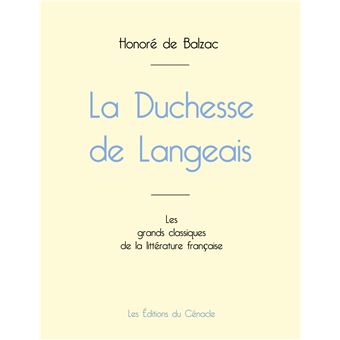La Duchesse de Langeais de Balzac (édition grand format) broché