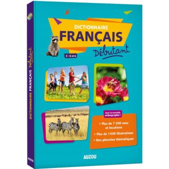 Dictionnaire de français débutant grand format