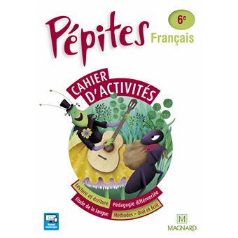 Pépites 6e (2017) - Cahier