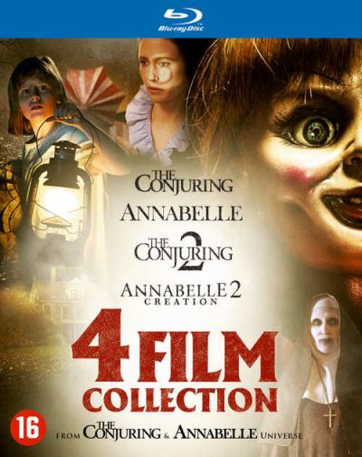 ANNABELLE 1+2+THE CONJURING 1+2-BIL-BLURAY