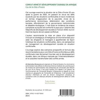 Conflit armé et développement durable en Afrique