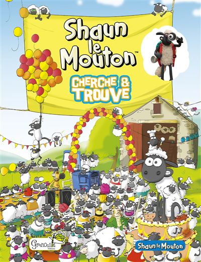 Shaun le mouton cherche et trouve