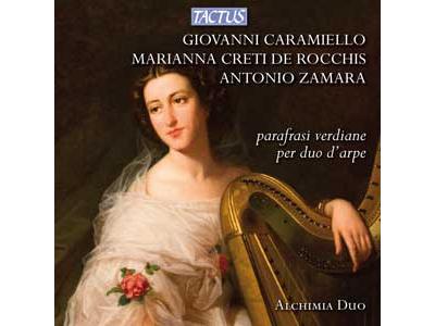 Paraphrases de verdi pour duo de harpes