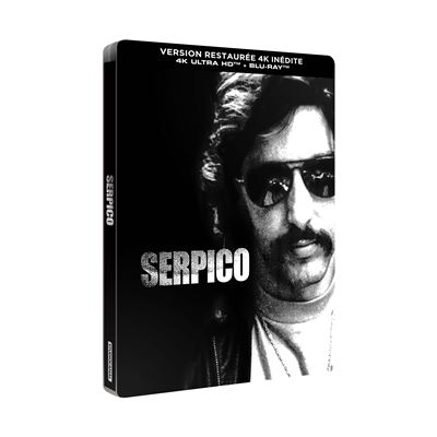Serpico Steelbook Blu-ray 4K Ultra HD