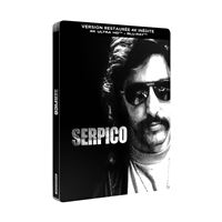 Serpico Steelbook Blu-ray 4K Ultra HD