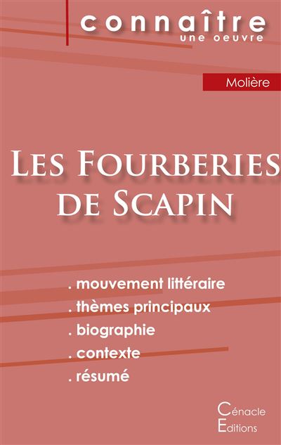 Fiche de lecture Les fourberies de Scapin de Molière
