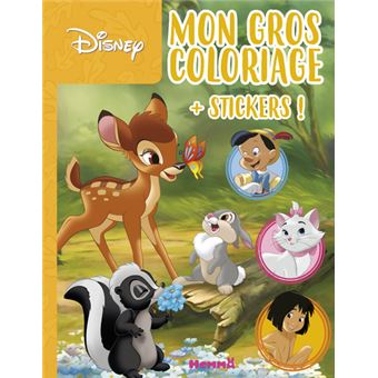 Disney Mon gros coloriage + stickers ! (Bambi)