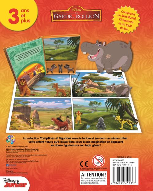 Livre : La garde du roi lion : gommettes pour les petits, le livre de Walt  Disney company - Hemma - 9782508041778