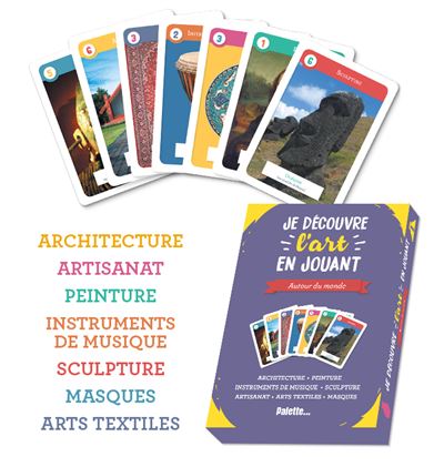 Le jeu des 7 familles de l'art autour du monde