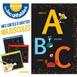 Les incollables - cartes à gratter éducatives - les majuscules