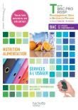 Nutrition-alimentation, services à l'usager Terminale Bac Pro ASSP - Livre élève