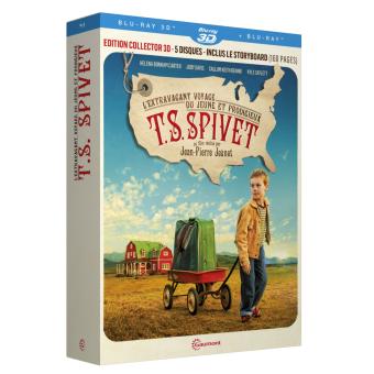 L'extravagant voyage du jeune et prodigieux T.S. Spivet Edition Collector Combo Blu-Ray 3D + DVD