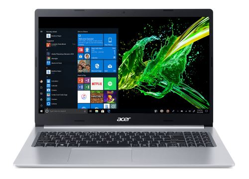 Acer ASP5 A515-54G-50QX 15,6 512GB SSD 8GB RAM Core i5-10210U MX250 2GB Silver