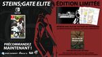 Steins Gate Elite Edition Limitée Nintendo Switch