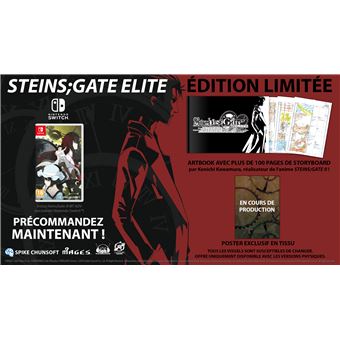 Steins Gate Elite Edition Limitée Nintendo Switch