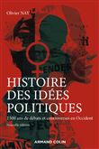 Histoire des idées politiques - 2 500 ans de débats et controverses en Occident