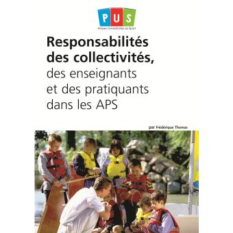 Responsabilités des collectivités, des enseignants et des pratiquants