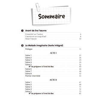 BiblioLycée - Le Malade imaginaire, Molière - BAC 2024