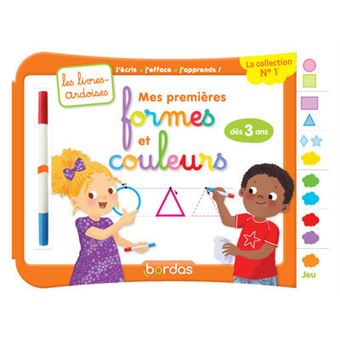 Mes premières formes et couleurs - Les livres-ardoises