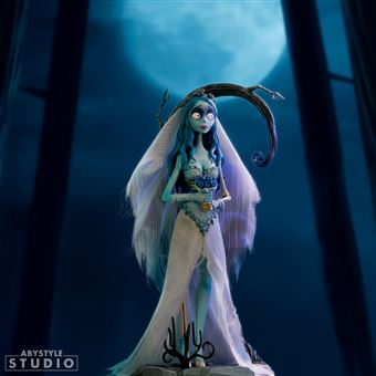 Figurine Emily - La Fiancée Cadavre - ABYstyle Studio - 17cm - PVC Avec Vrai Tissu - Collection Tim Burton