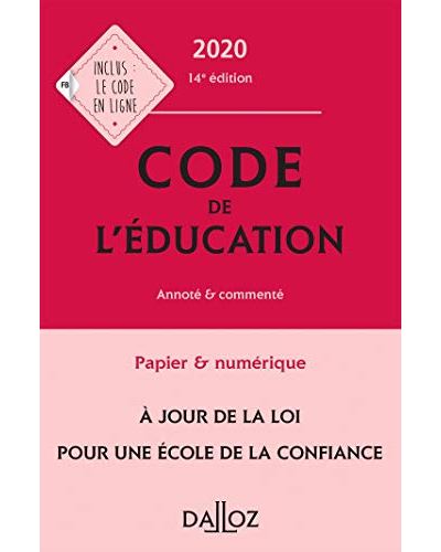 3 articles du code de l'education