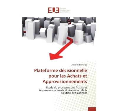 Plateforme decisionnelle pour les achats et approvisionnemen