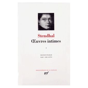 Œuvres intimes Tome 1 Journal 1801-1817 Tome 1 - relié - Stendhal