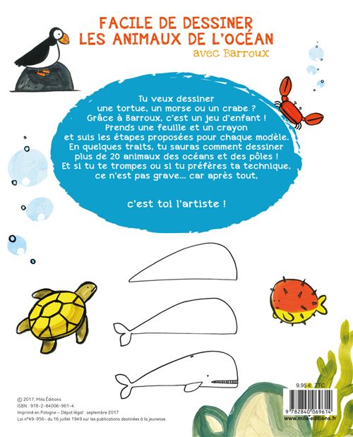 Facile De Dessiner Les Animaux De Locéan
