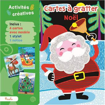 Cartes à gratter Noël