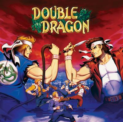 Double Dragon I & II Original NES Soundtracks Billy Vinyle Bleu