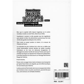 Paris hanté Tome 2