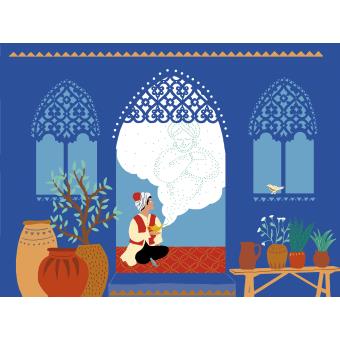 Papiers découpés - les mille et une nuits