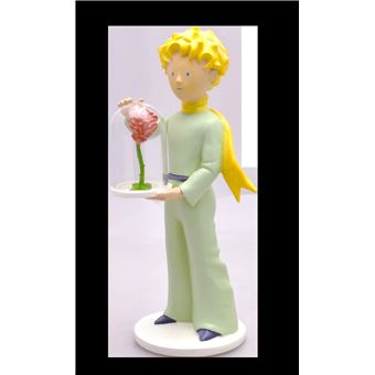 Figurine de collection Le Petit Prince et la rose