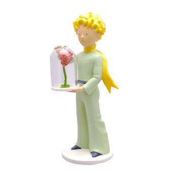 Figurine de collection Le Petit Prince et la rose