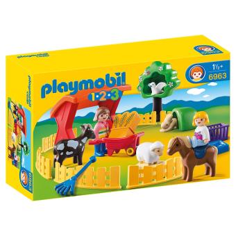 playmobil 123 parc animalier 9377
