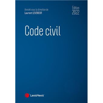 Code civil annoté (édition 2022)