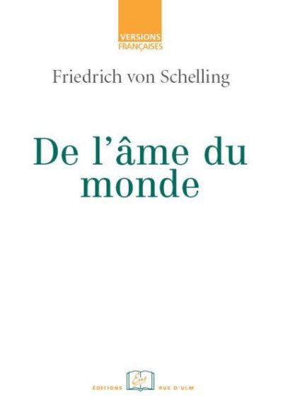 De l'âme du monde
