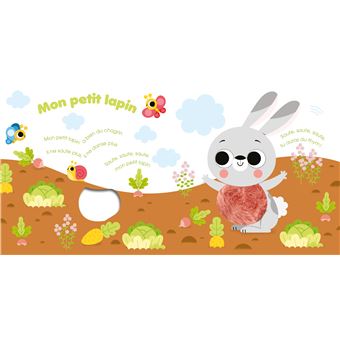 Mes premières petites chansons d'animaux - Un livre sonore à toucher