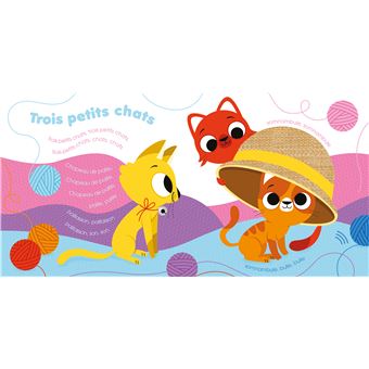 Mes premières petites chansons d'animaux - Un livre sonore à toucher